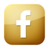 Golden-Facebook-icon-png